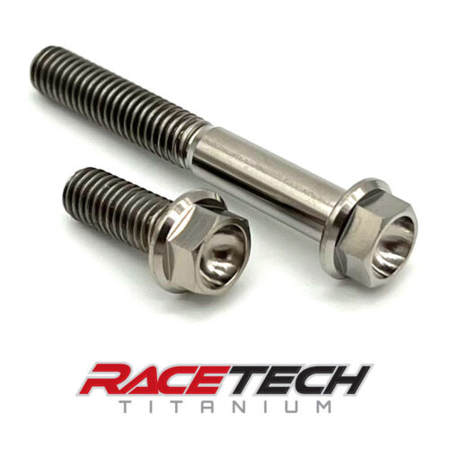 Titanium Hex Flange KTM Chain Guide Bolts RT61062-0 (1) RT61014-0 (1)