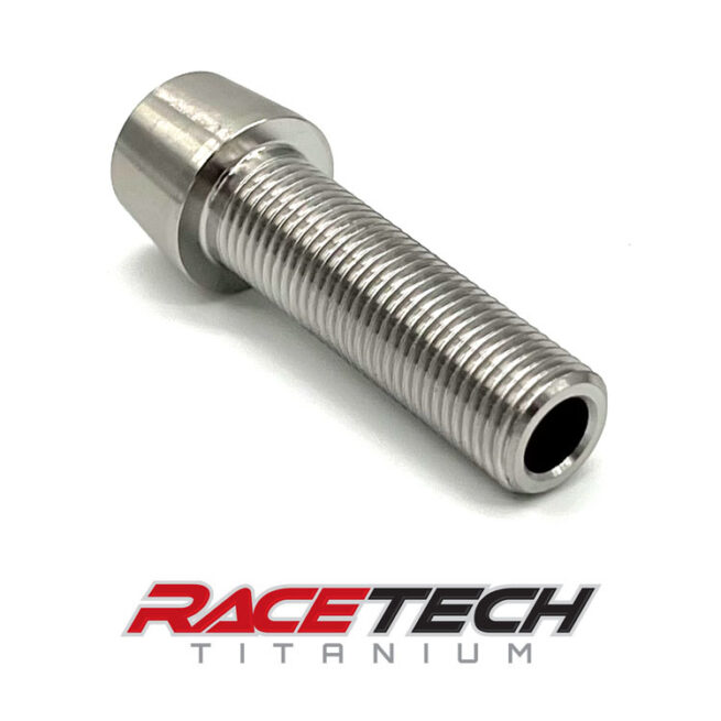 Titanium M12x1.25x40 Tapered Socket Head Cap Screw Bolt SHCS RT42022-0 (1) R