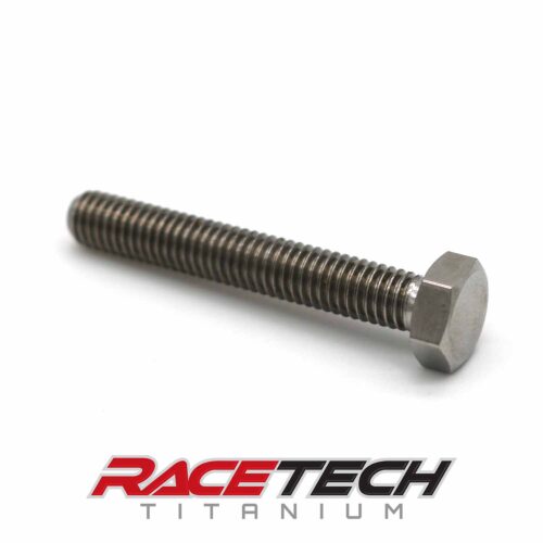 Titanium M6x40 Fully Threaded Hex Head Bolt