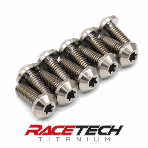 Titanium Harley Davidson Rear Brake Rotor Bolt (10 Qty)