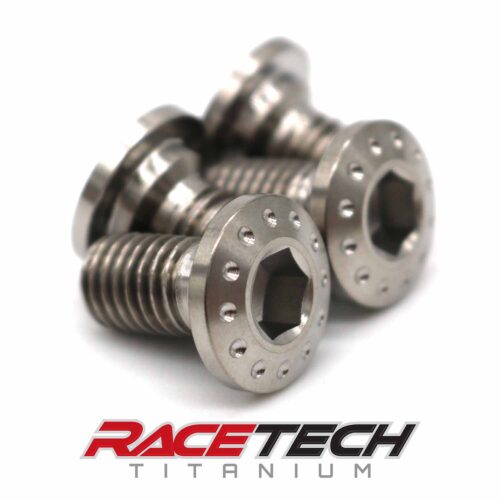Titanium Front or Rear Rotor Bolts (2000-2026 Kawasaki KX 65/85)
