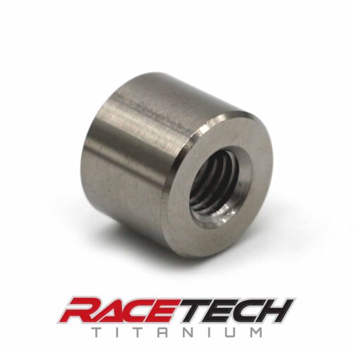 Titanium M8x1.25 Threaded Weld Bung