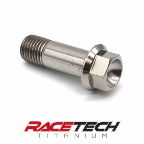 Titanium 7/16-20 x 1.25" Hex Flange Bolt (Short Threads)