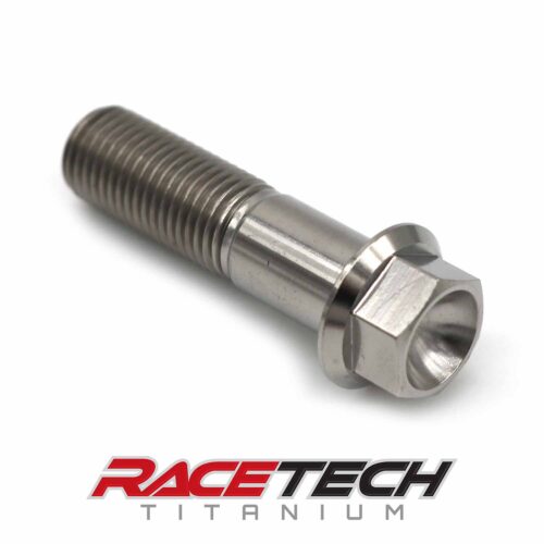 Titanium 7/16-20 x 1.625" Hex Flange Bolt