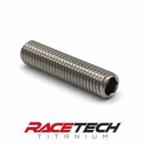 Titanium M8x1.25x35mm Stud