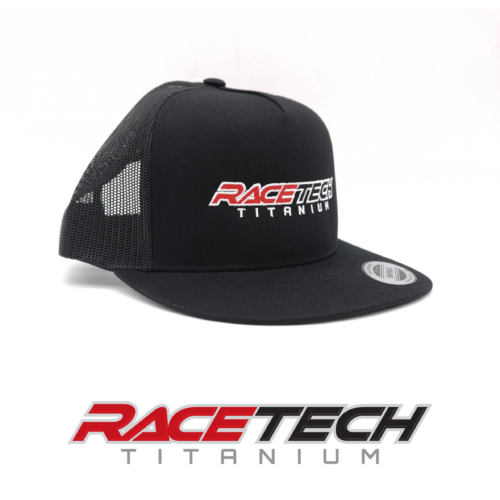 RaceTech Titanium Flat Bill Hat