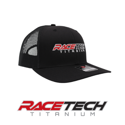 RaceTech Titanium Trucker Snapback (Black)