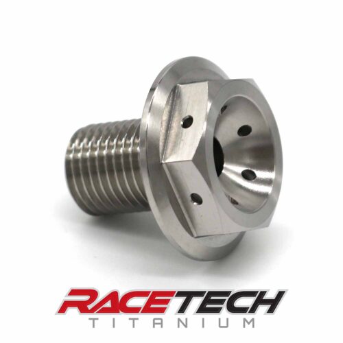Titanium M14x20 Hex Head Flange Bolt