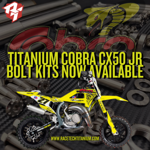 Titanium Bolt Kit Cobra (CX50 JR 2021-2027)