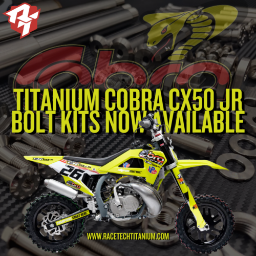 Titanium Bolt Kit Cobra (CX50 JR 2021-2026)