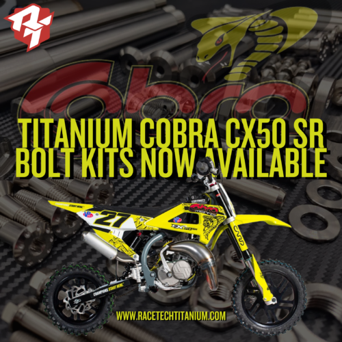 Titanium Bolt Kit Cobra (CX50 SR/FWE 2021-2027)