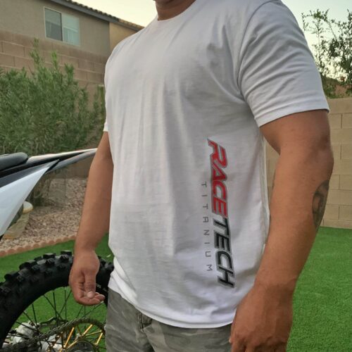 RaceTech Titanium Premium T-Shirt (White)