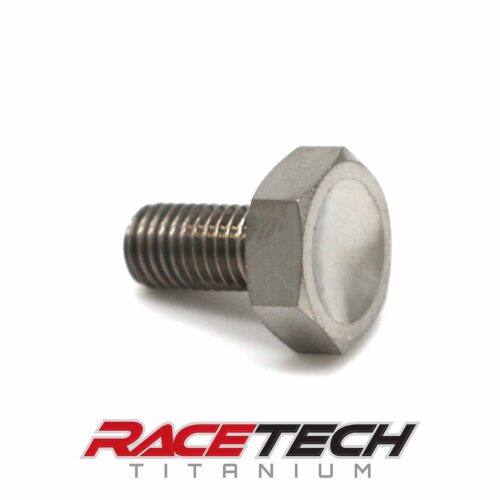 Titanium 1/4-28 x 1/2" Hex Head (NAS) Bolt (1/2" Hex)