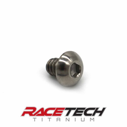 Titanium 10-24" x 1/4" Button Head Cap Screw (BHCS)