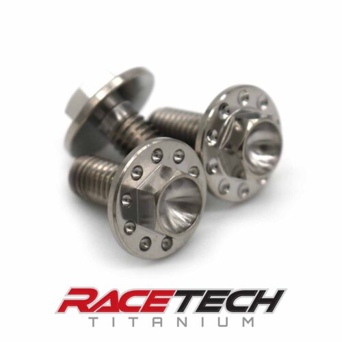 Titanium Skid Plate Bolts Kawasaki (KLX140 2017-2026)