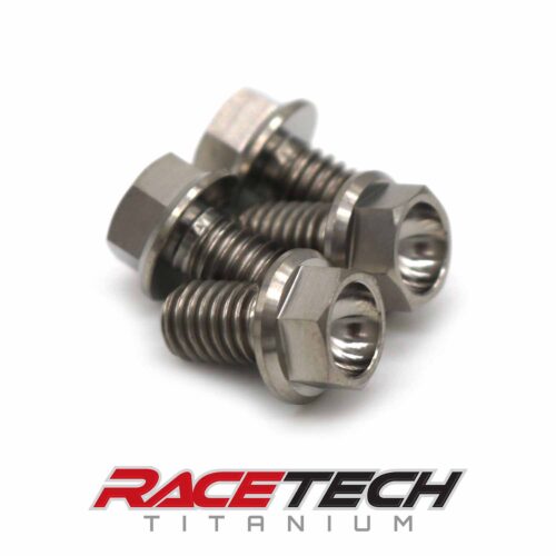 Titanium Shroud Brackets To Frame Bolts (Kawasaki KLX140 2017-2026)