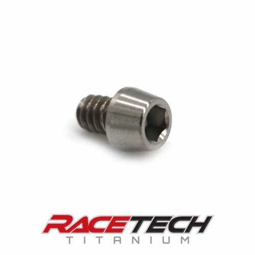 Titanium 10-24 x .25" Tapered Socket Head Cap Screw (SHCS)