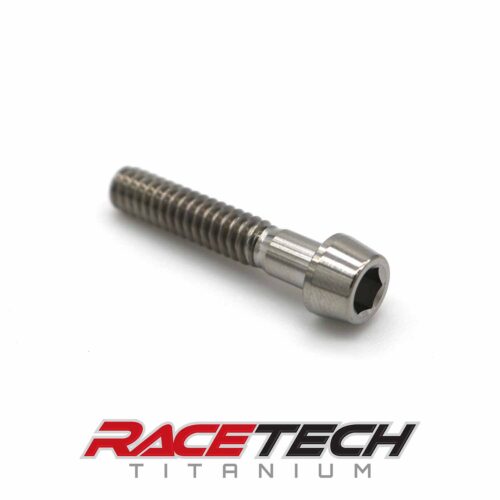 Titanium 10-24 x 1" Tapered Socket Head Cap Screw (SHCS)