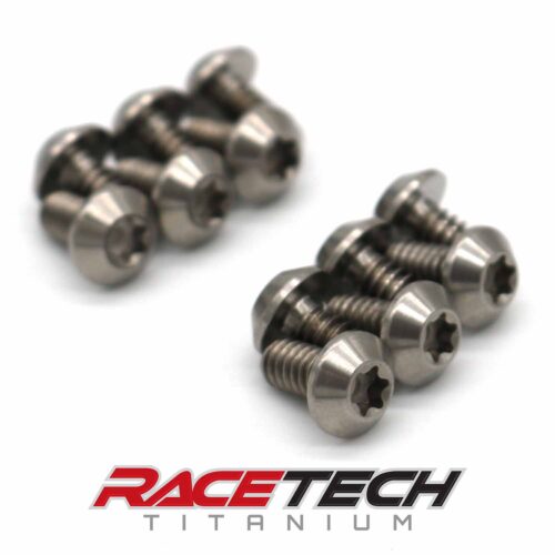 Titanium Direct Drive Billet Clutch Cover Bolts (No Reinforcement Ring)