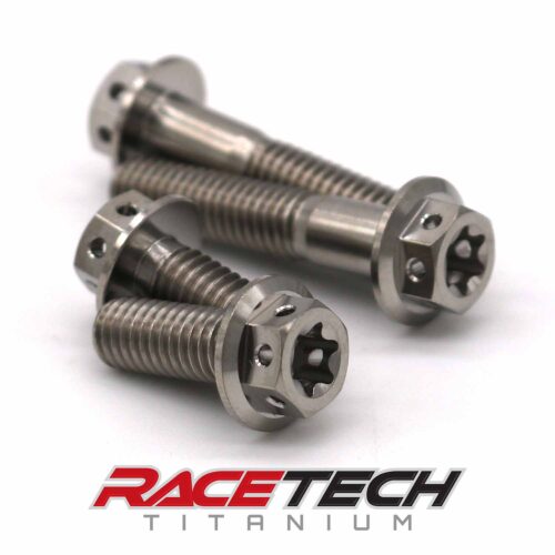 Kawasaki Ninja H2 Titanium Chain Cover & Clutch Release Bolts (2018-2026) (Race Spec)