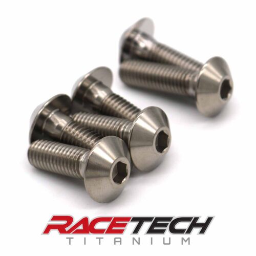 Kawasaki Ninja H2 Titanium Frame Comp (Extension) Mount Bolts (2023-2026)