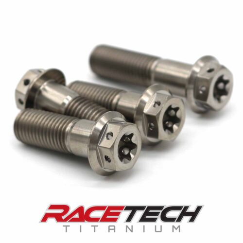 Kawasaki Ninja H2 Titanium Front Engine Mount Bolts (2018-2026)