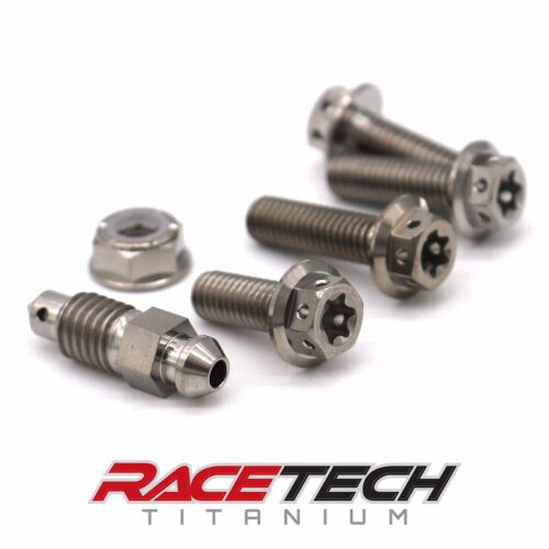 Kawasaki Ninja H2 Titanium Front Master Cylinder Bolt Kit (2022-2026) (Race Spec)