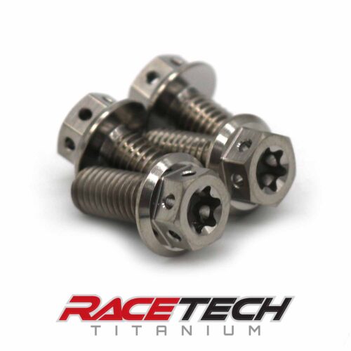 Kawasaki Ninja H2 Titanium Fuel Gauge Mount Bolts (2018-2026)