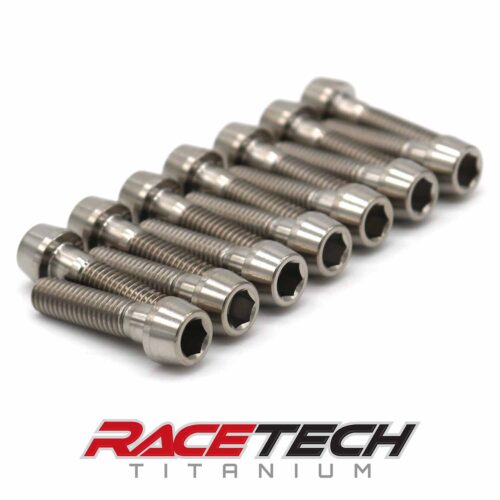 Kawasaki Ninja H2 Titanium Oil Pan Mount Bolts (2018-2026)