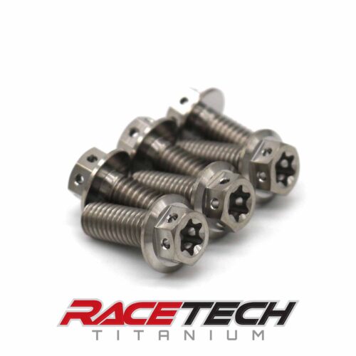 Kawasaki Ninja H2 Titanium Radiator Fan Bolts (2022-2026) (Race Spec)