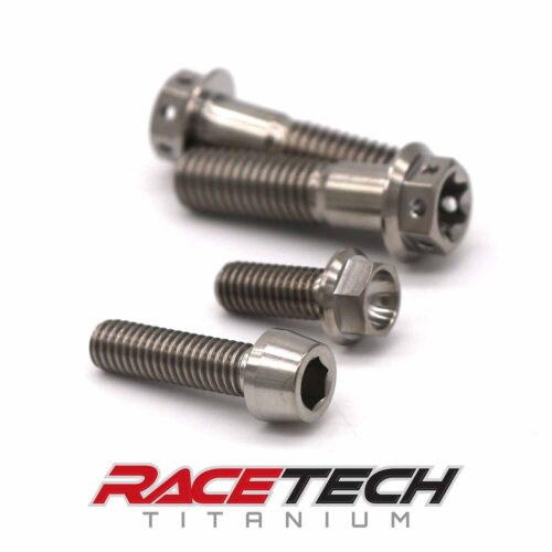 Kawasaki Ninja H2 Titanium Radiator Mount Bolts (2018-2026)