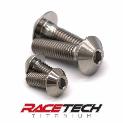 Kawasaki Ninja H2 Titanium Rear Master & Foot Guard Bolts (2018-2026)