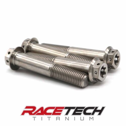 Kawasaki Titanium M10x55 Front Brake Caliper Mount Bolts (2019-2026)