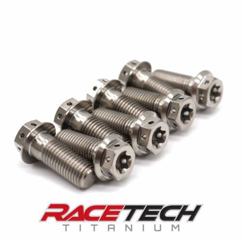 Titanium F/R Brake Caliper Mount Bolts for Can Am (2018-2026) (Race Spec)