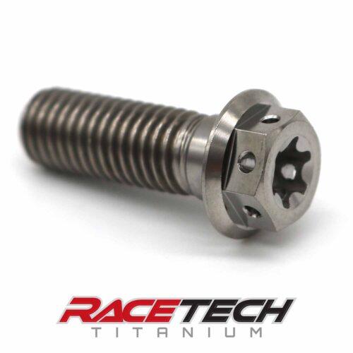 Titanium M10x1.5x30 Dual Drive Race Spec Bolt RT31410-0