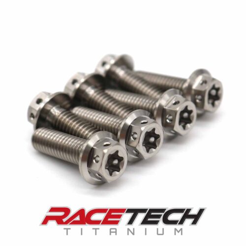 Titanium Oil Pump Cover Bolts for Can Am (2018-2026) (Race Spec)