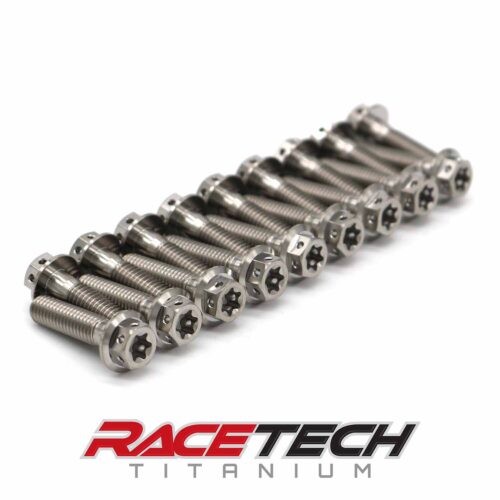 Titanium Oil Sump Cover Bolts for Can Am (2018-2026) (Race Spec)