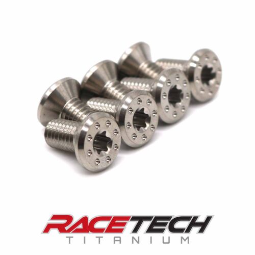 Titanium Front & Rear Brake Rotor Bolts (2018-2027 Yamaha 65-85) RT62075-10 REV1
