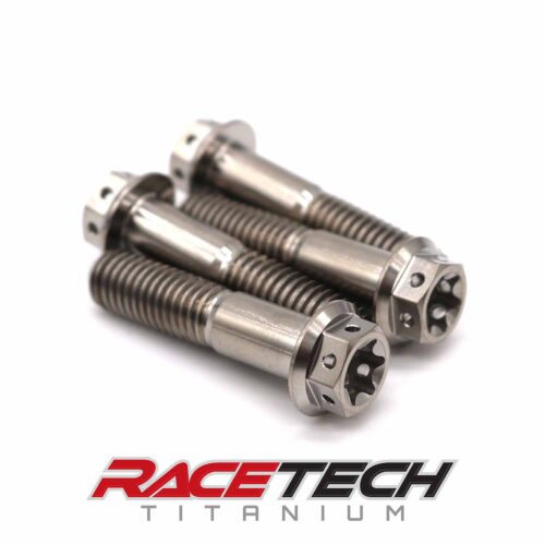 Titanium Upper Triple Clamp Bolts (2006-2027 Yamaha 125-450) (Race Spec)