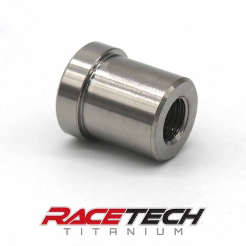Titanium 7/16-20 LH Threaded Tube Adapter for 7/8" x .055 Tube