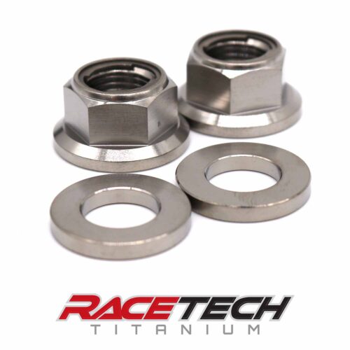 Titanium Handle Bar Clamp Nuts (2006-2027 Yamaha 125-450)
