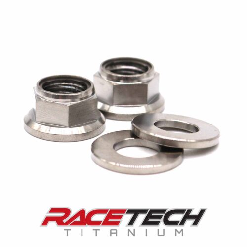 Titanium Handle Bar Clamp Nuts (2007-2027 Yamaha 65-450)
