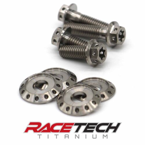 Titanium Head Pipe Mount Bolts (2002-2027 Yamaha YZ125) (Race Spec)