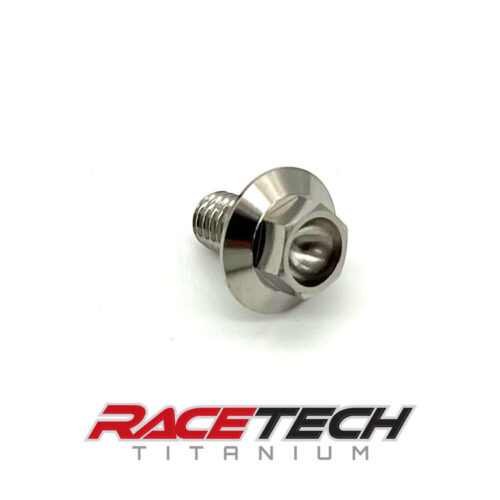 Titanium M6x10 Hex Flange Bolt, RT61627-0 (1) -2