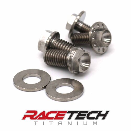 Titanium Rear Shroud Bolts (2002-2022 Yamaha YZ125-YZ250)