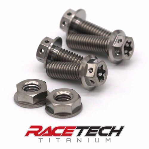 Titanium Rectifier/Regulator Mount Bolts (2013-2016 Honda CRF450) (Race Spec)