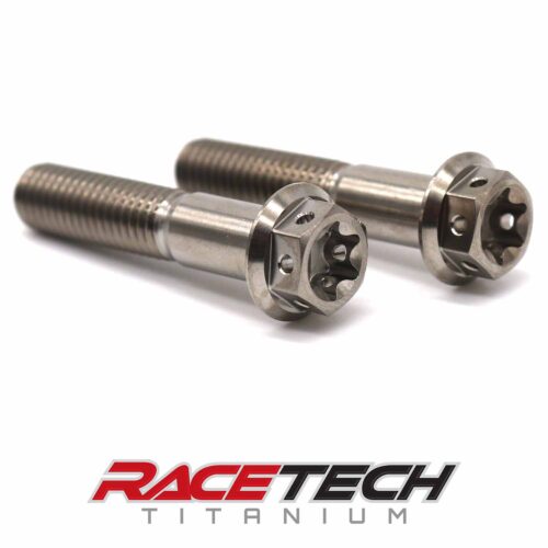 Titanium Front Brake Caliper Bolts (2004-2027 Kawasaki KX 85-112) (Race Spec)