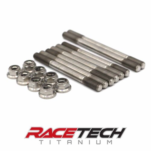 Yamaha Banshee Titanium Engine Case Kit - Lower Studs & Nuts Only (Stock Cases)