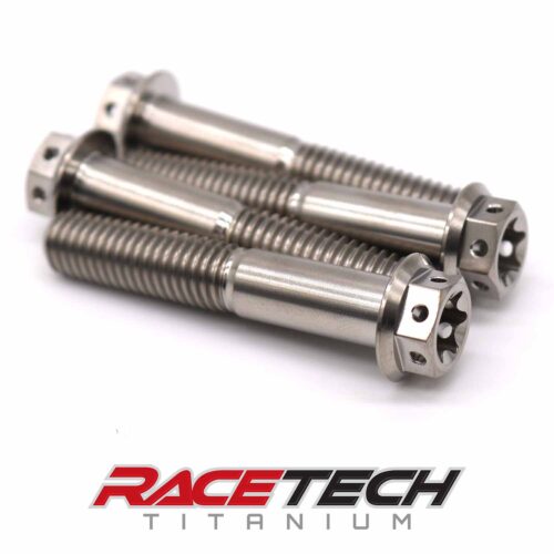 Titanium Bottom Triple Clamp Bolts (2015-2026 Kawasaki KX 450) (Race Spec) RT31216-0