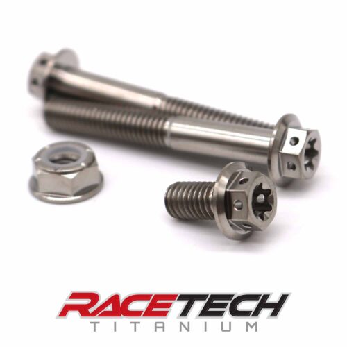 Titanium Chain Guide Bolts and Nuts (2007-2026 Honda CRF 250-450) (Race Spec)